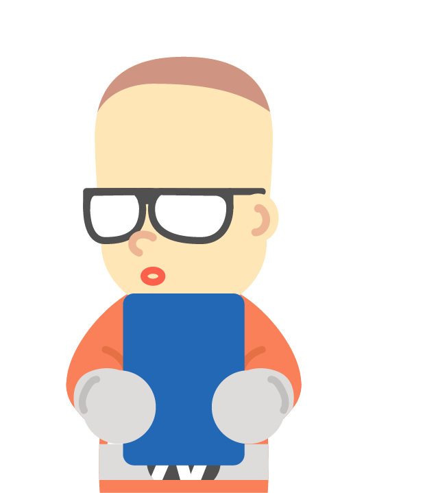 informationのキャラクターイラスト