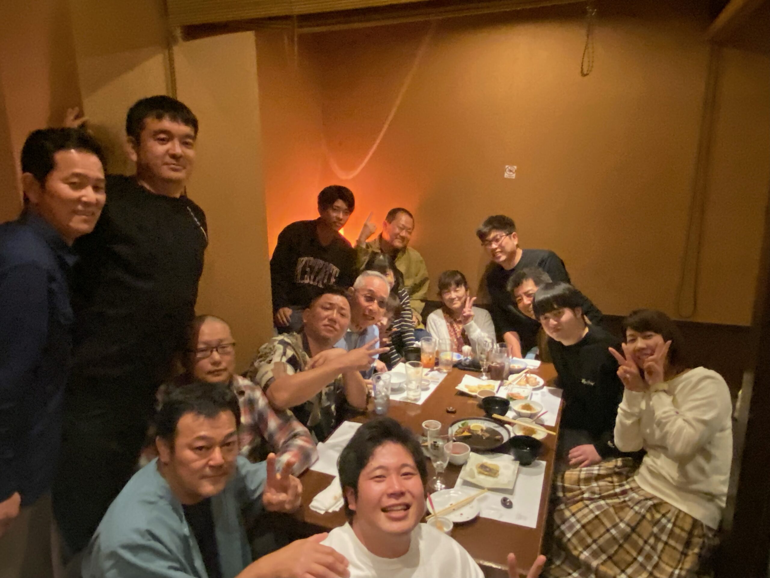 懇親会でした！